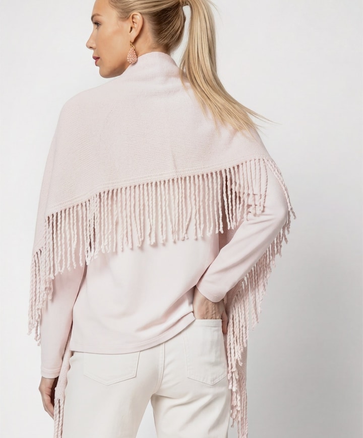 Dames sjaal roze