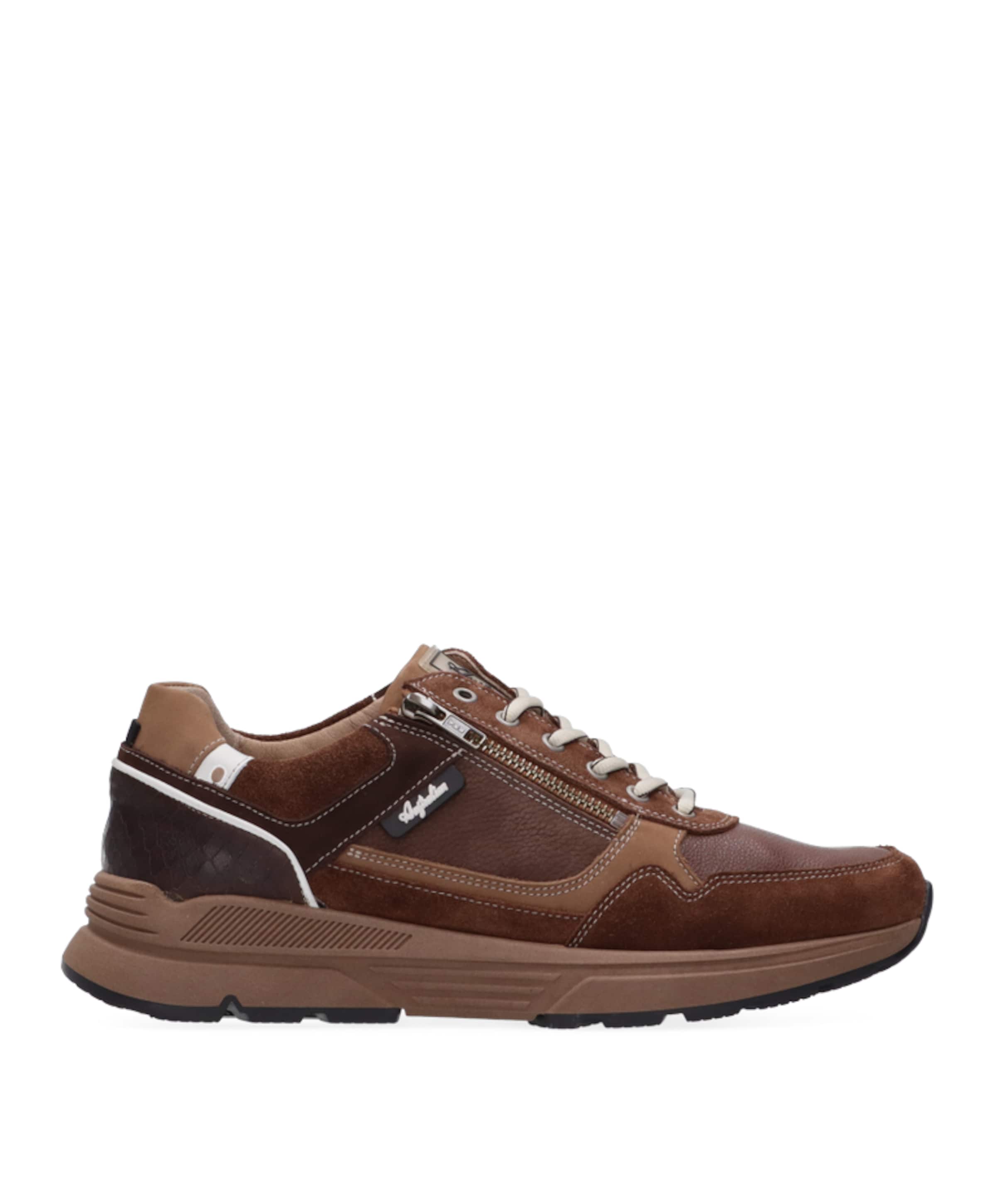 Connery heren sneakers bruin
