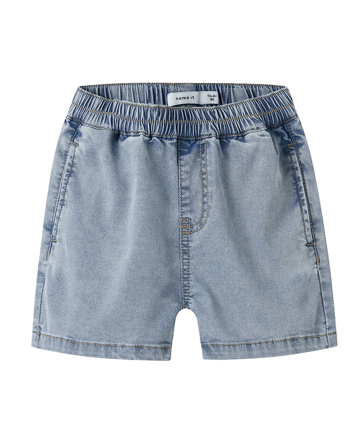 NMMRYAN JOG DNM L 3100-YB F meisjes korte broek blauw