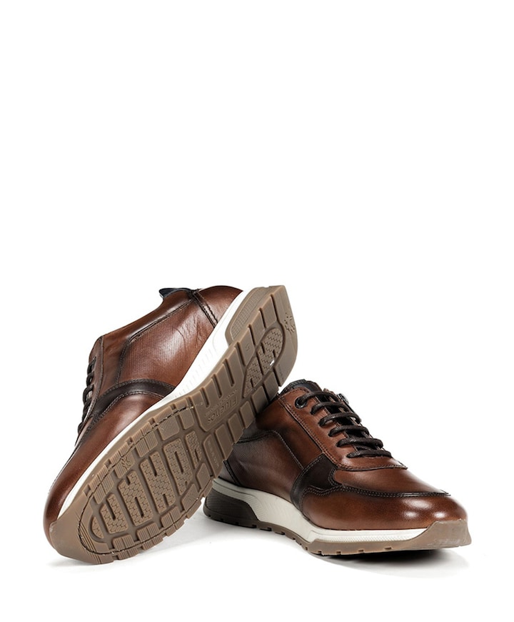 heren sneakers bruin