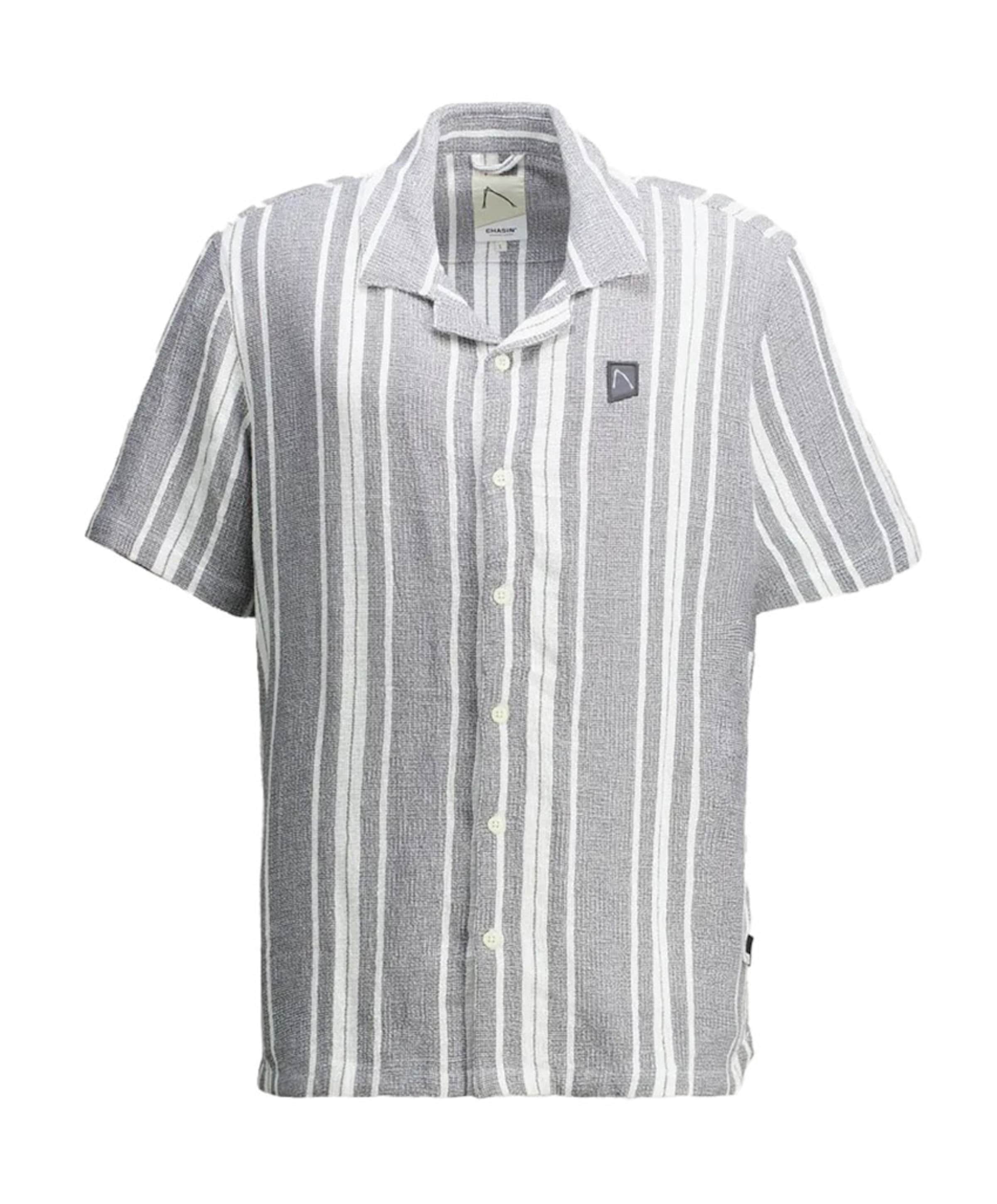 Heren overshirt grijs