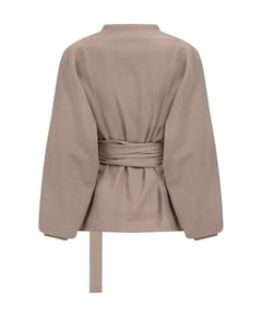 Dames blouse beige