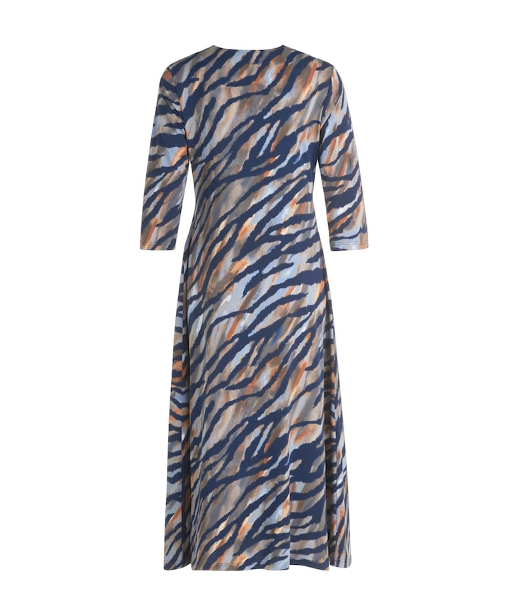 Dames jurk blauw