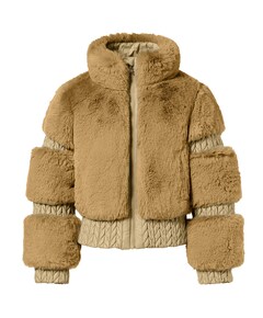Dames ski-jas beige