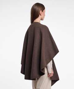 Dames cape bruin