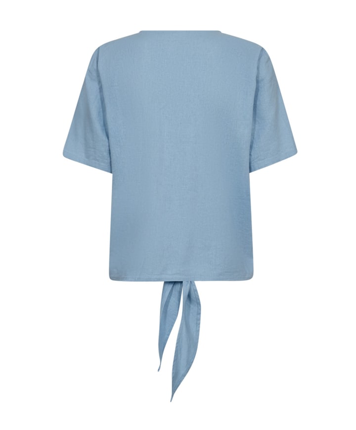 Dames blouse blauw