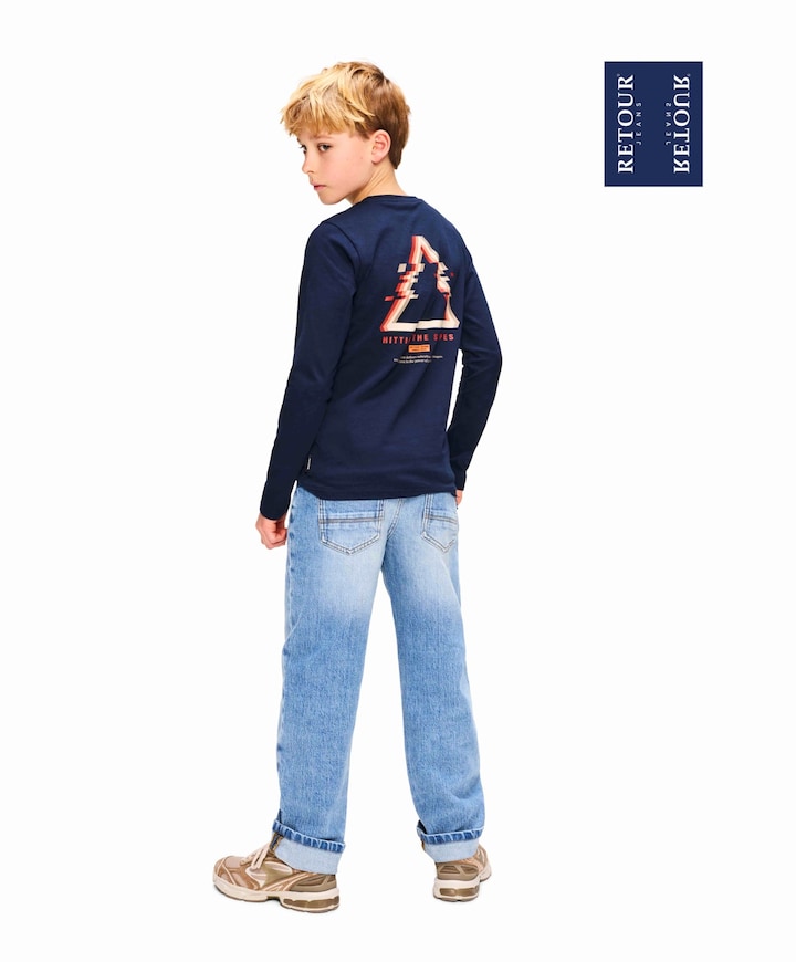 Manuel jongens jeans blauw