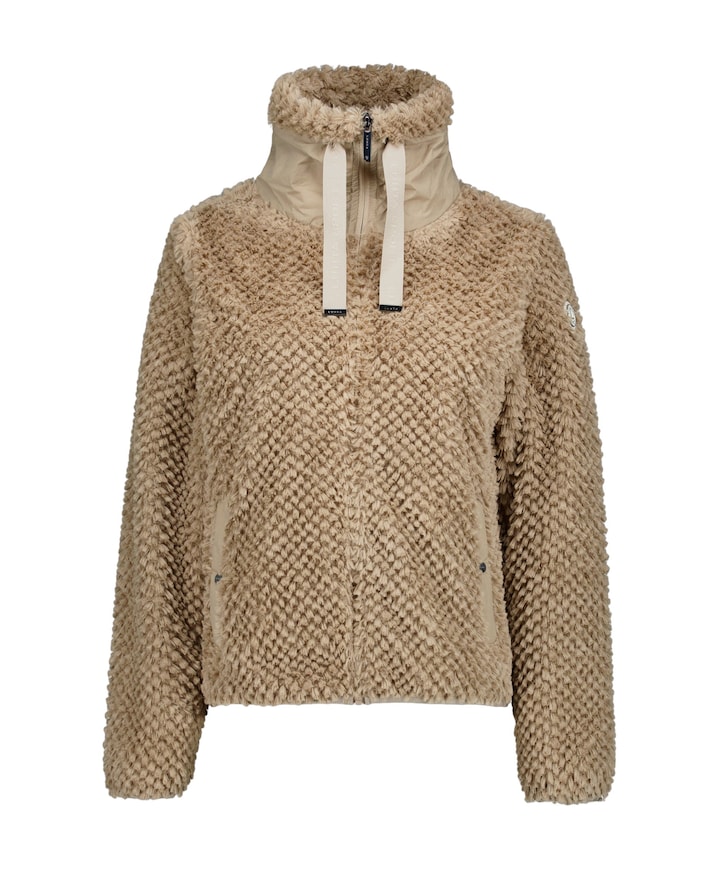 Dames vest beige