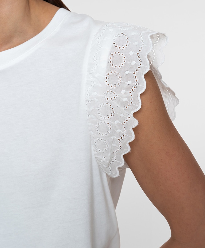 Dames T-shirt wit