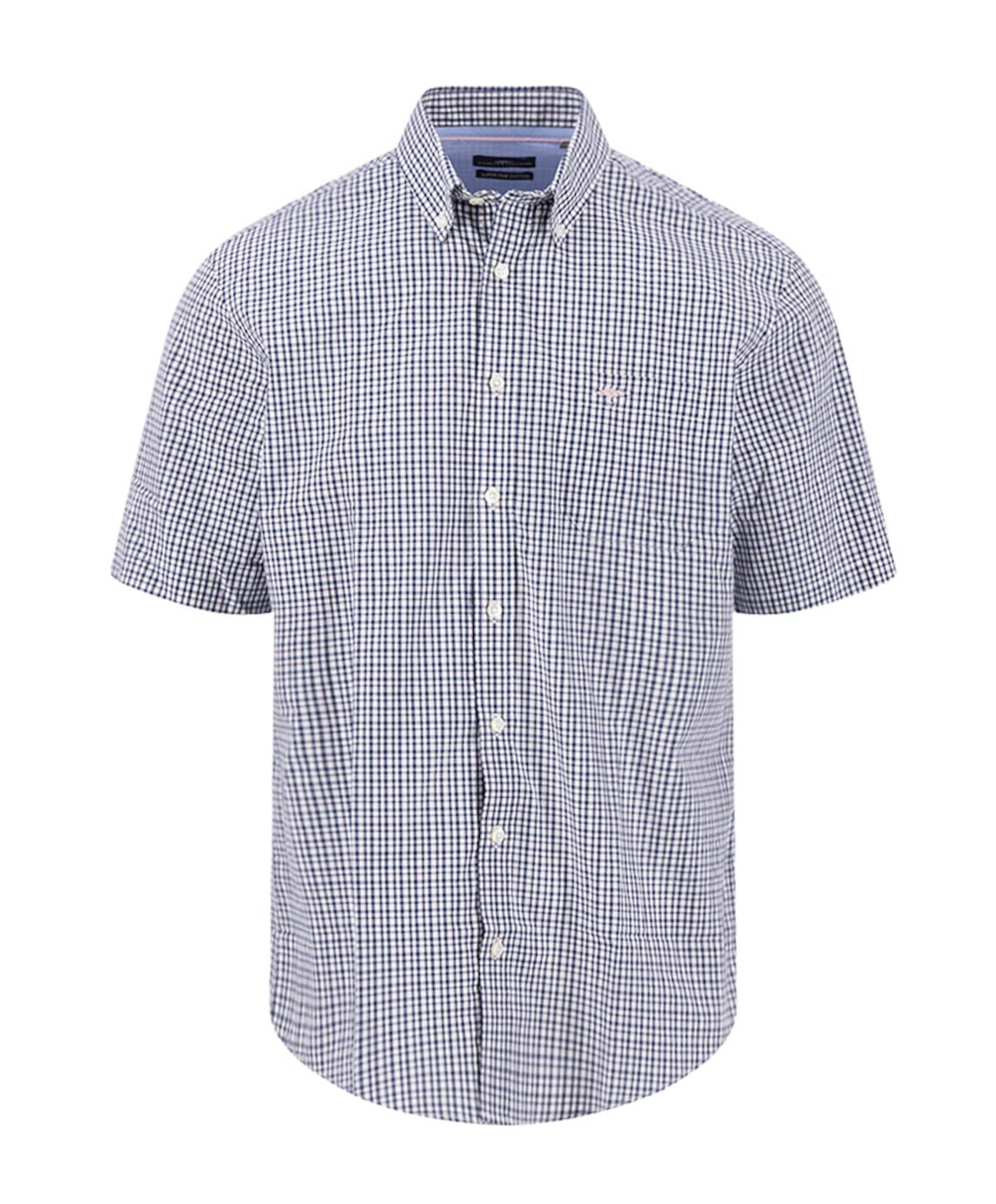 Heren overhemd korte mouw roze