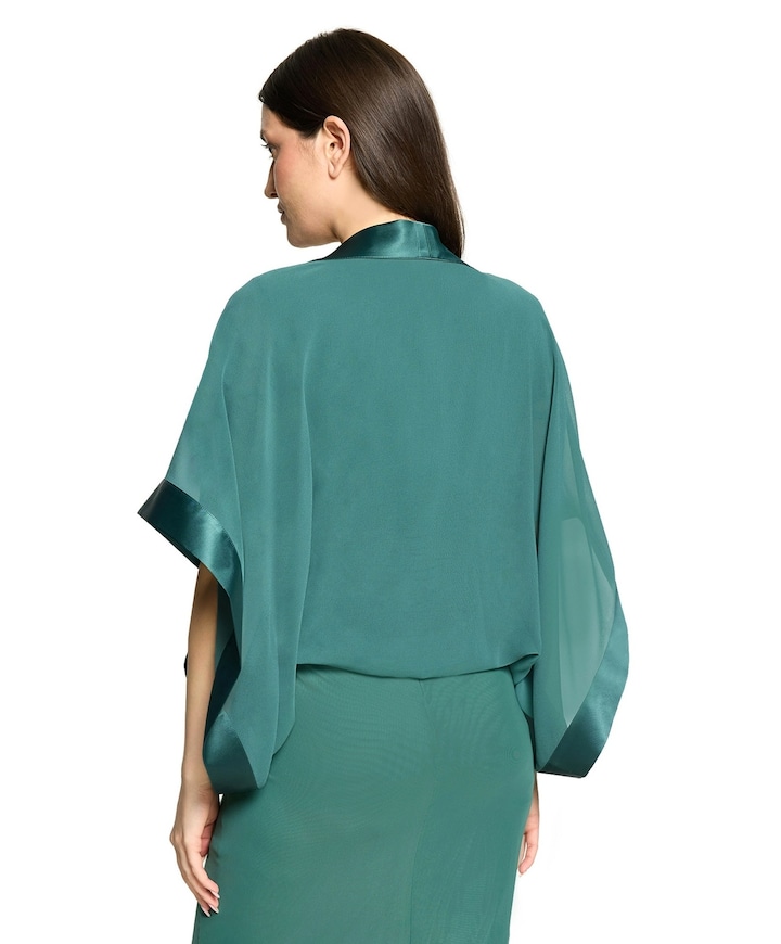 Dames vest groen