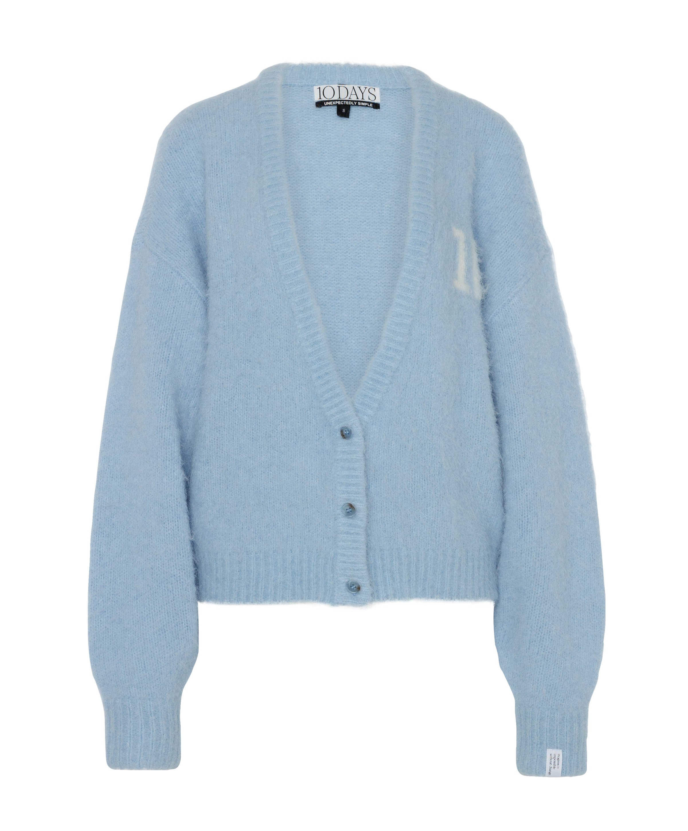 Dames vest blauw