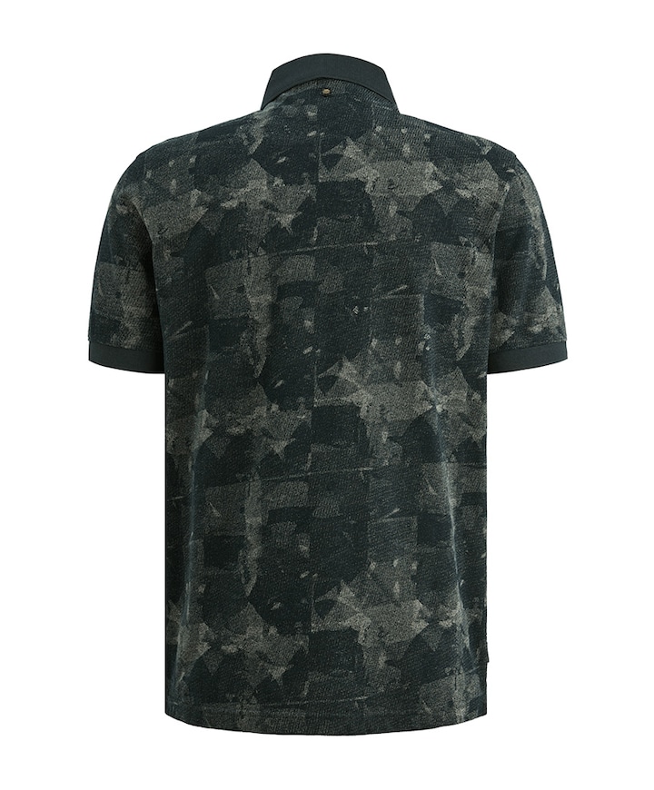Heren polo grijs