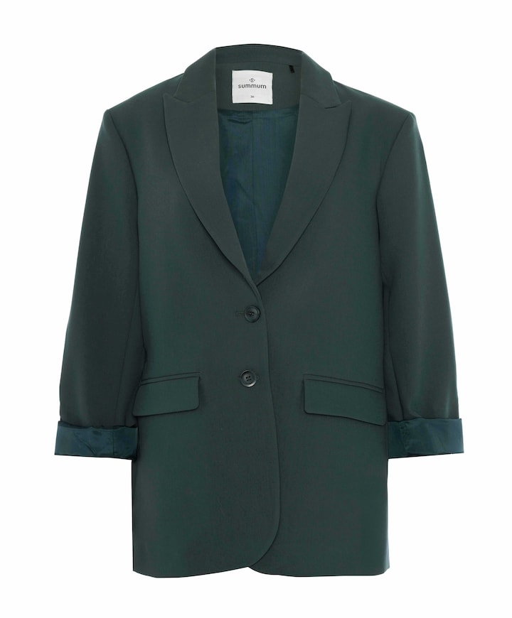 Dames blazer groen