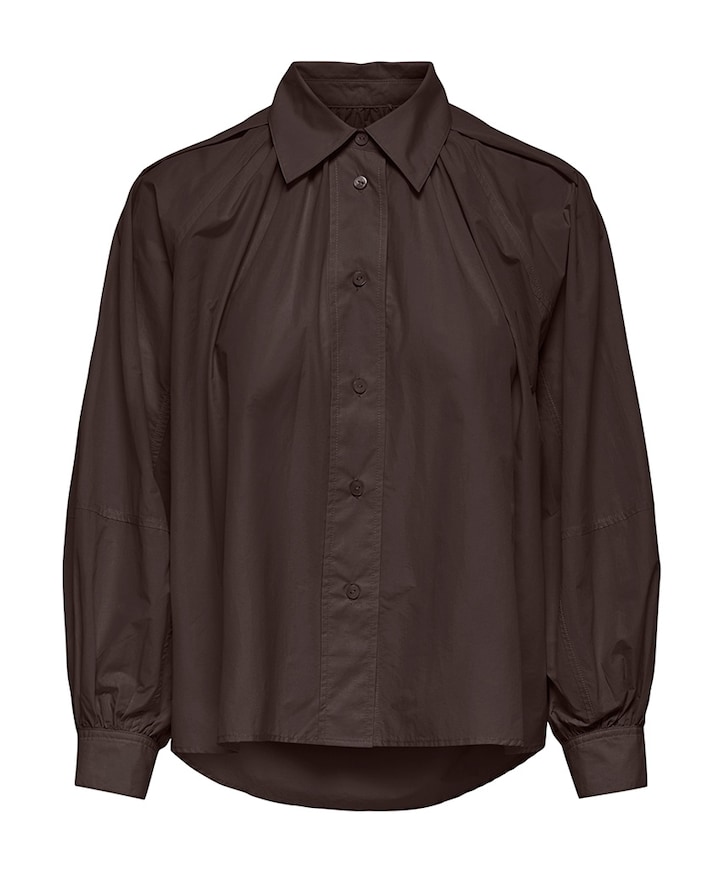Dames blouse bruin