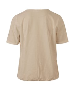 Dames T-shirt beige