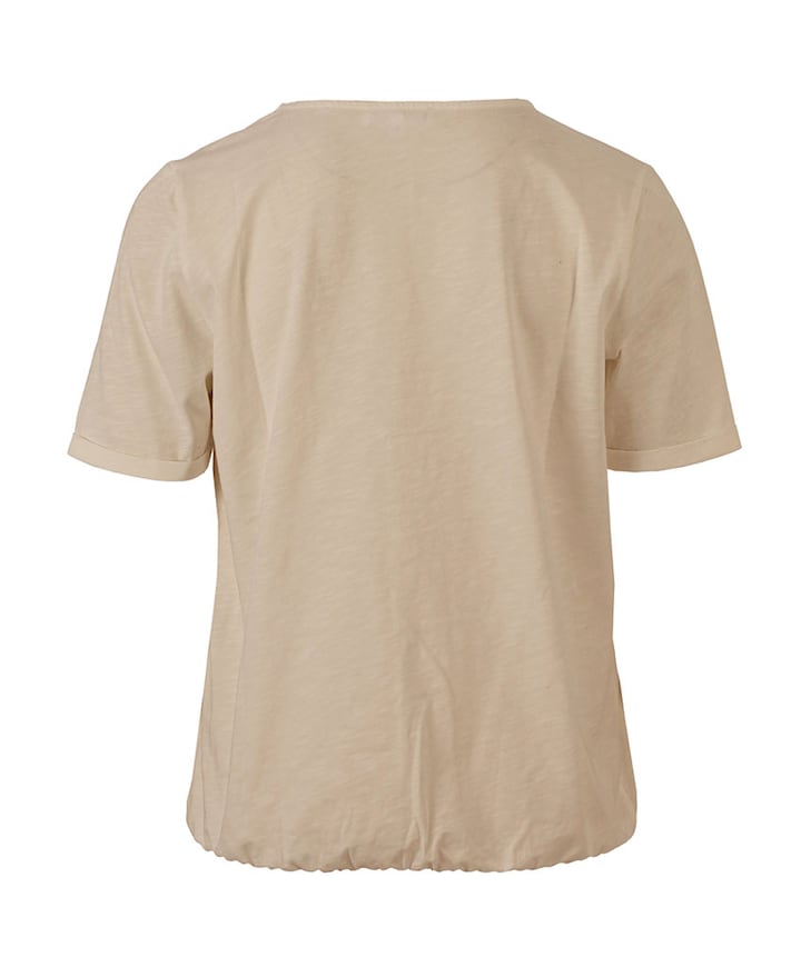 Dames T-shirt beige