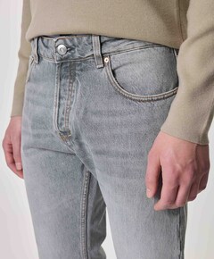 Heren jeans grijs
