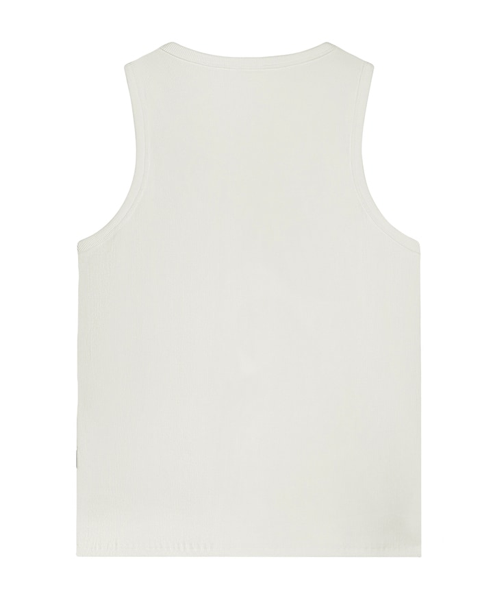 Heren singlet ecru
