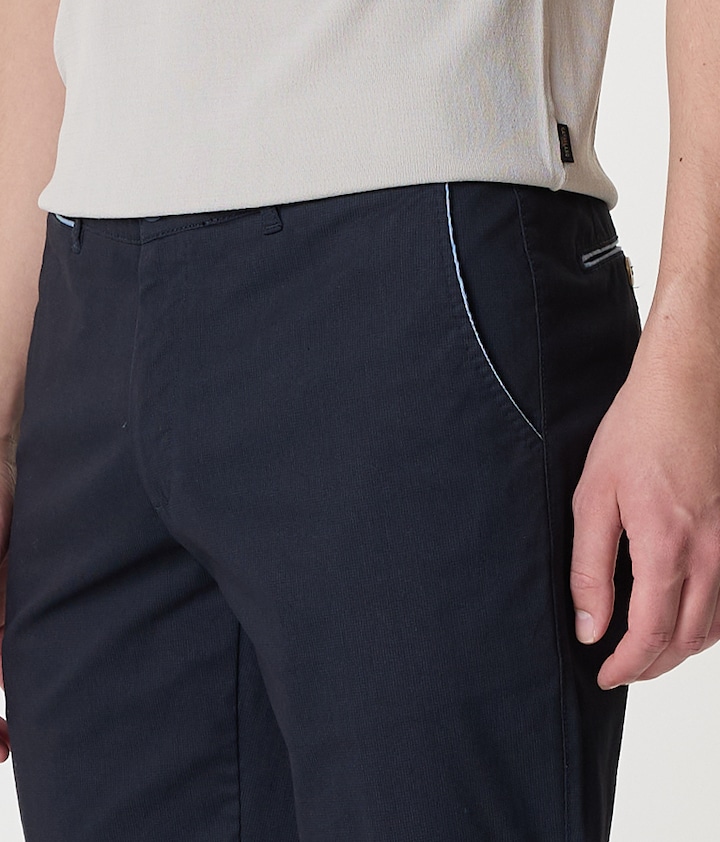 Luxury Comfort Chino heren broek blauw