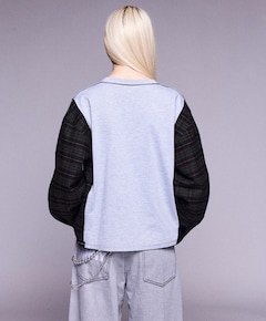 Dames longsleeve grijs