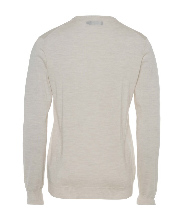 Heren trui ecru