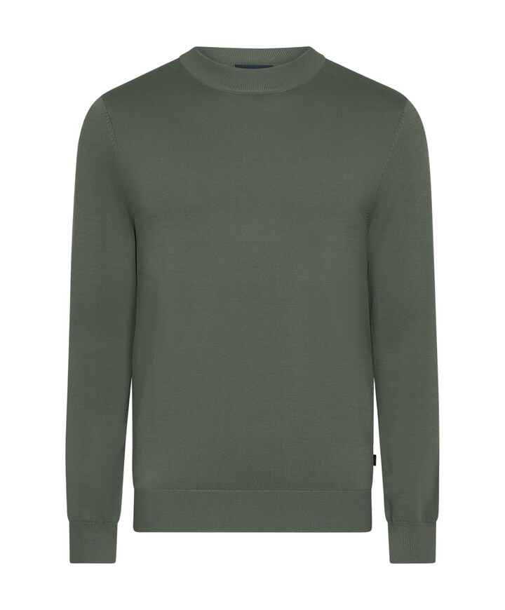 Heren coltrui groen