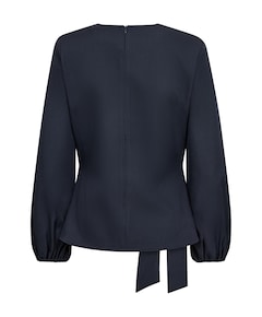 Dames blouse blauw