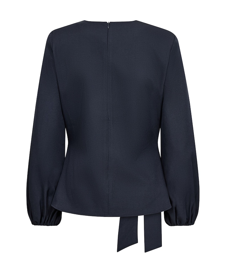 Dames blouse blauw