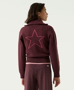 Meisjes trui bordeaux