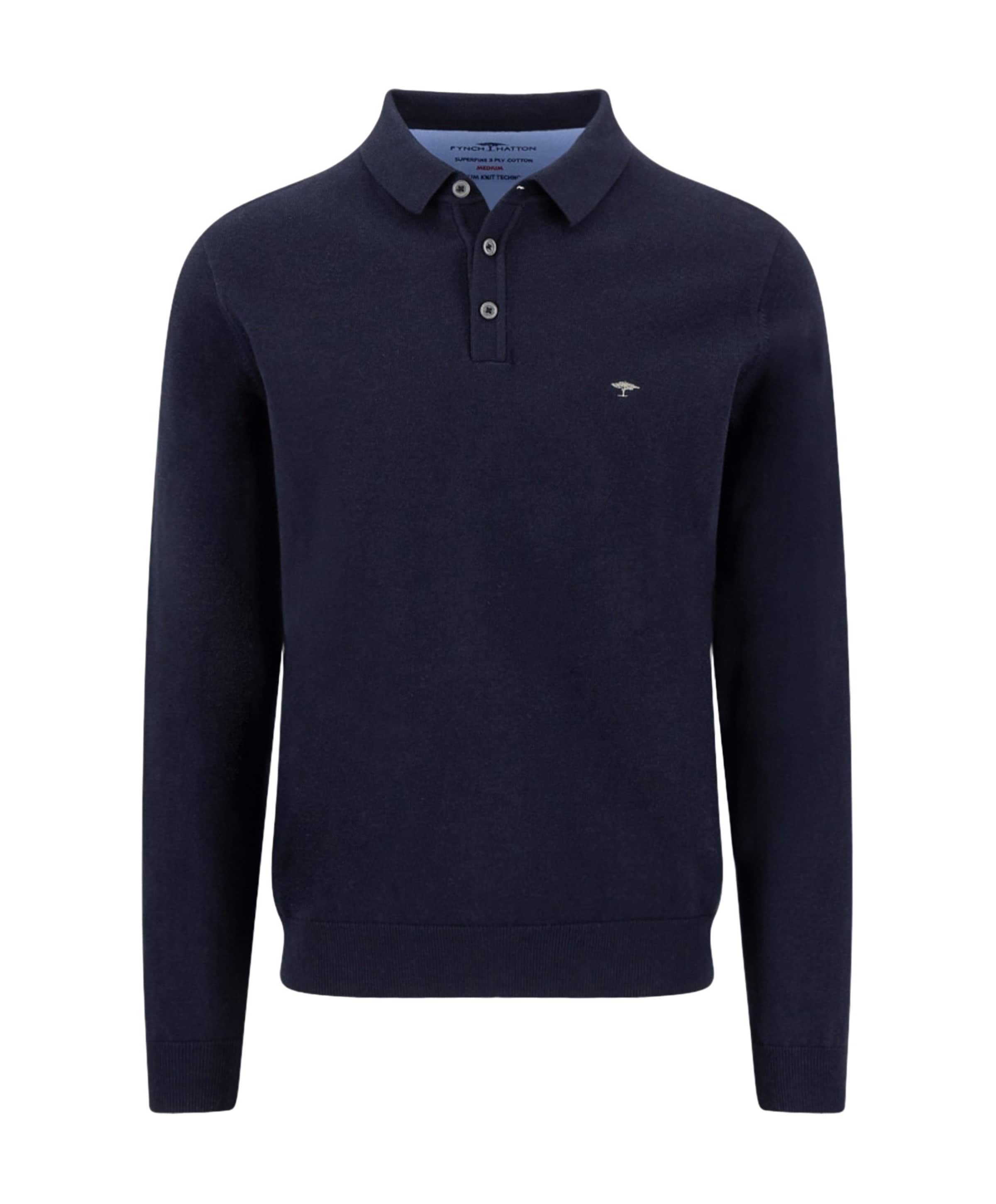 Heren polo blauw