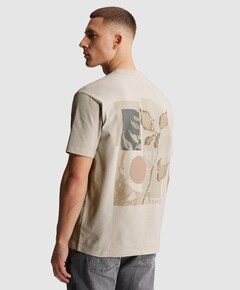 Heren t-shirt beige