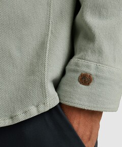 Overhemd lange mouw groen