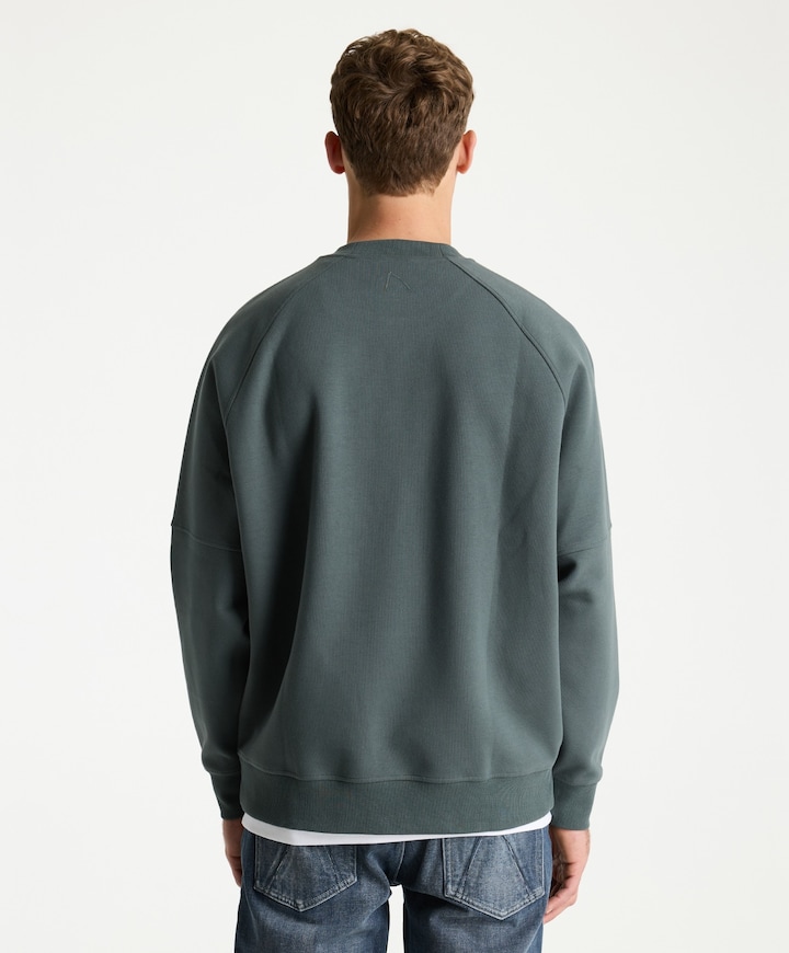 Heren sweater groen