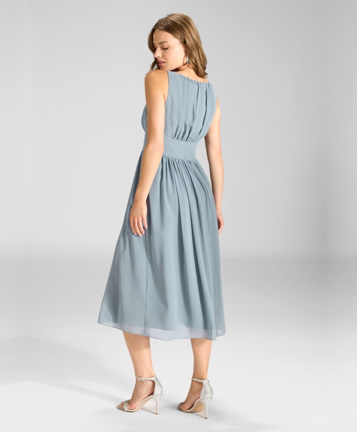 Dames jurk blauw