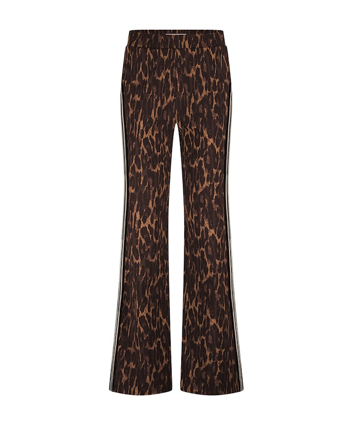 Trainer animal tape broek bruin
