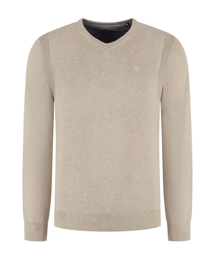 Heren trui beige
