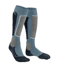 Skisokken blauw