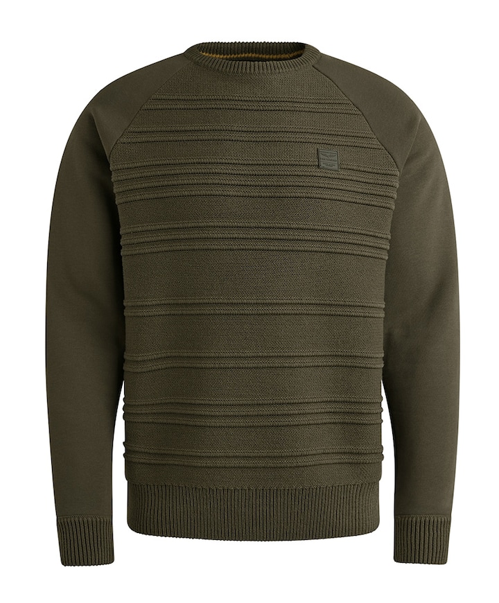 Heren sweater groen