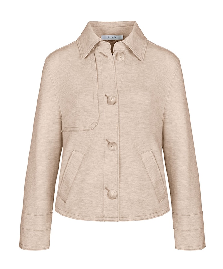 Dames jas beige
