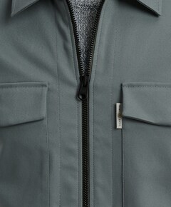 Heren overshirt blauw