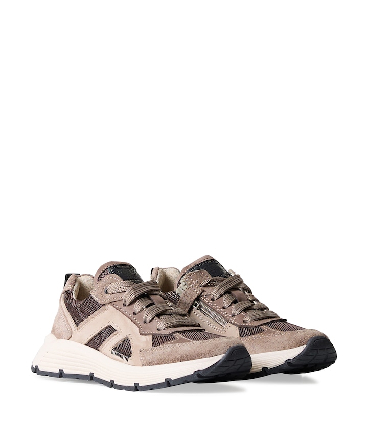 Pepijn Poker jongens sneakers beige