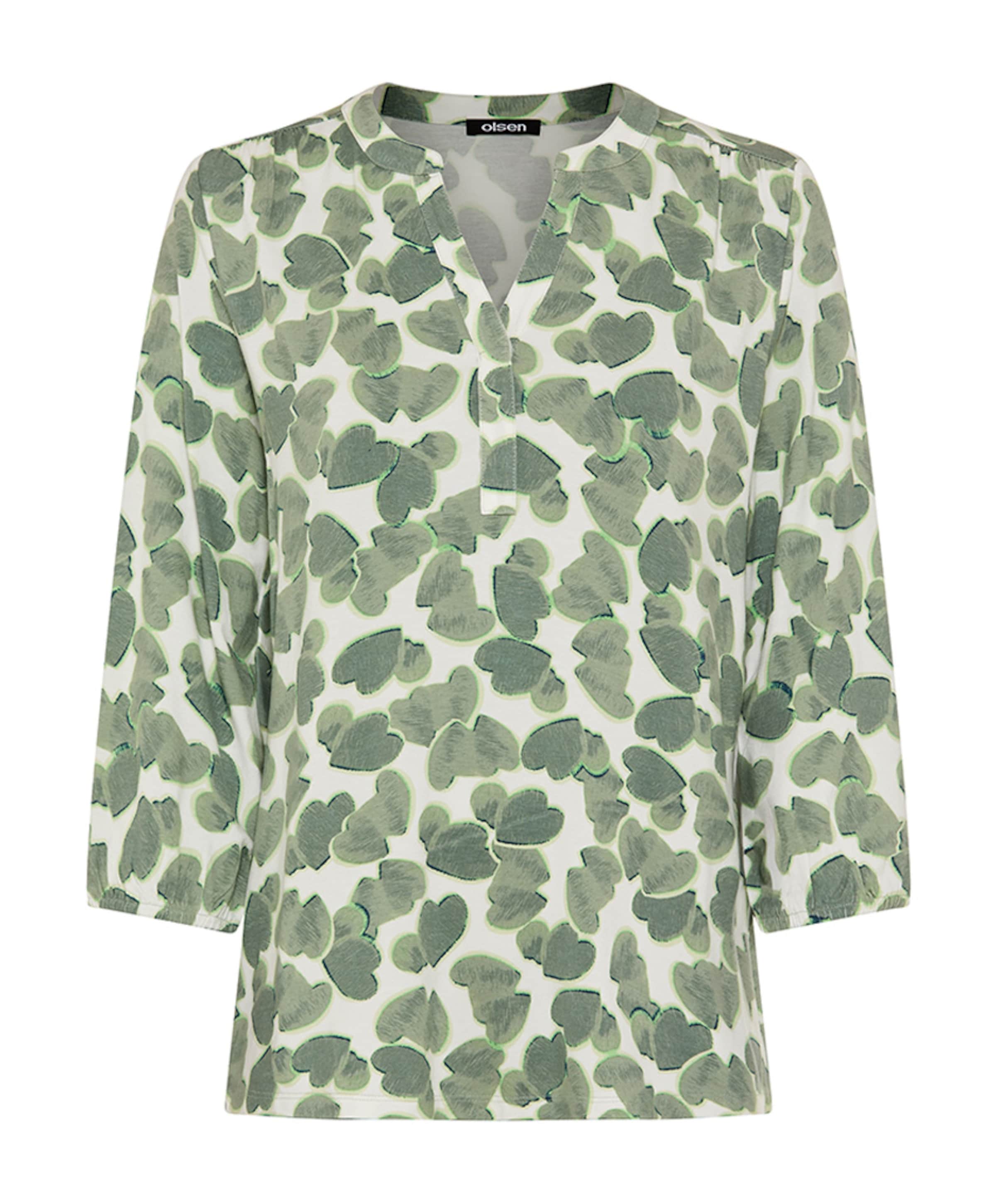 Dames longsleeve groen