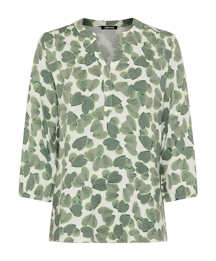 Dames longsleeve groen