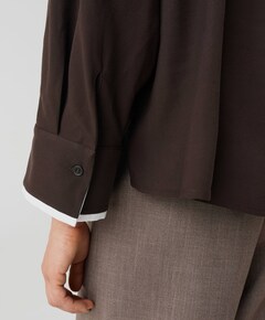 Dames blouse bruin