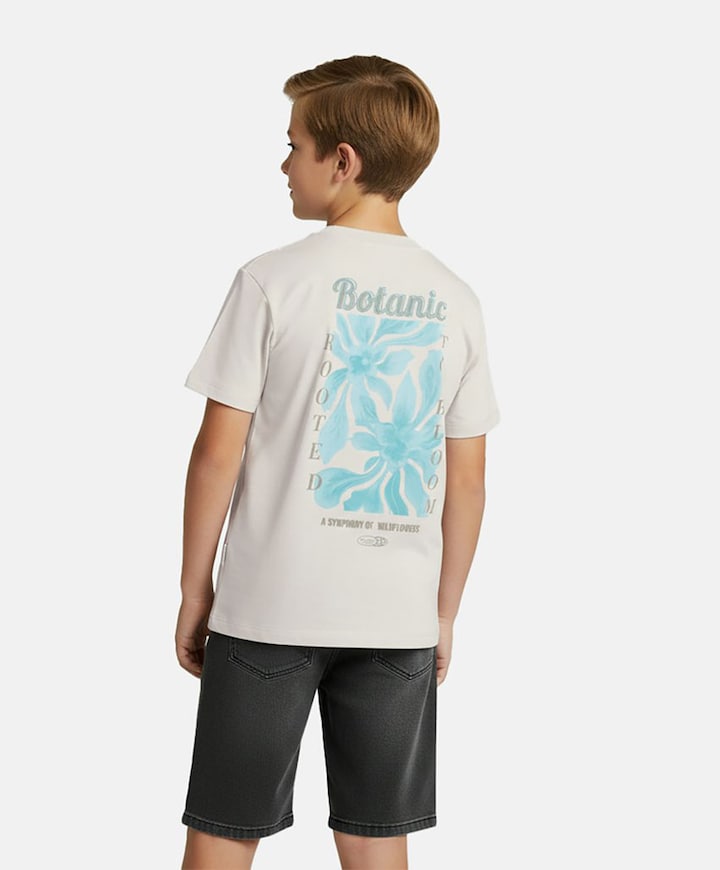 Jongens t-shirt ecru