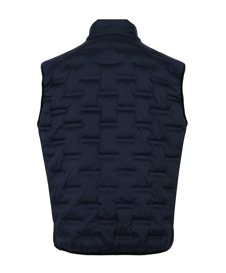 Heren bodywarmer blauw