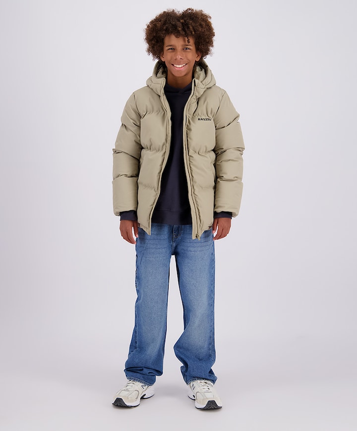 Jongens jas beige