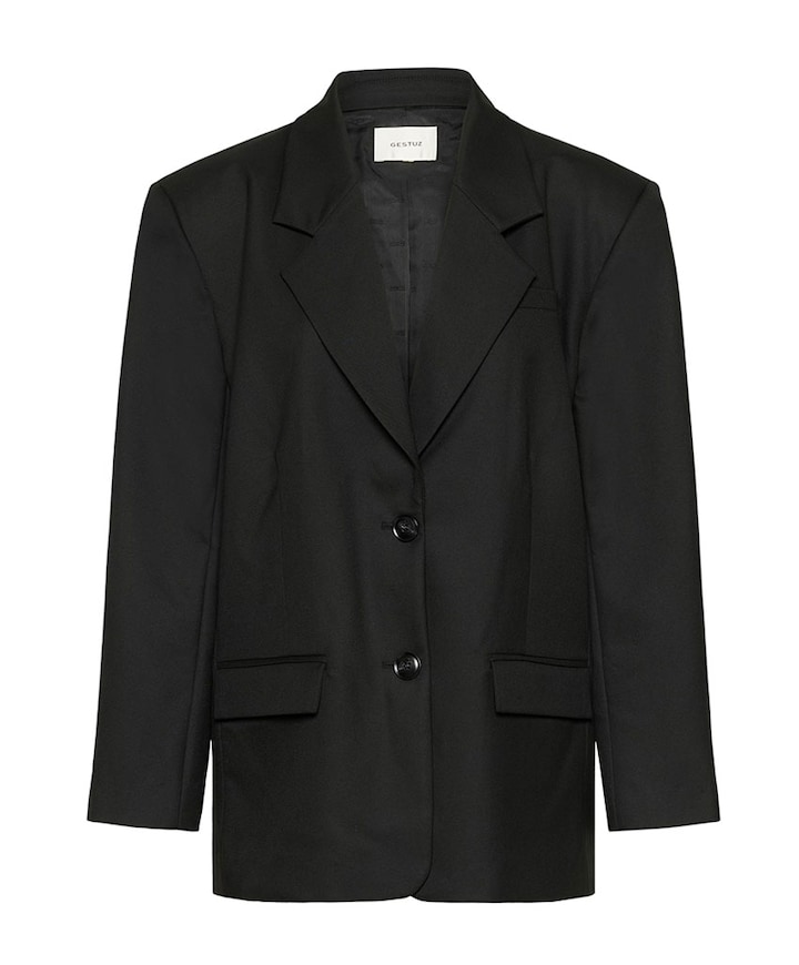 Dames blazer zwart