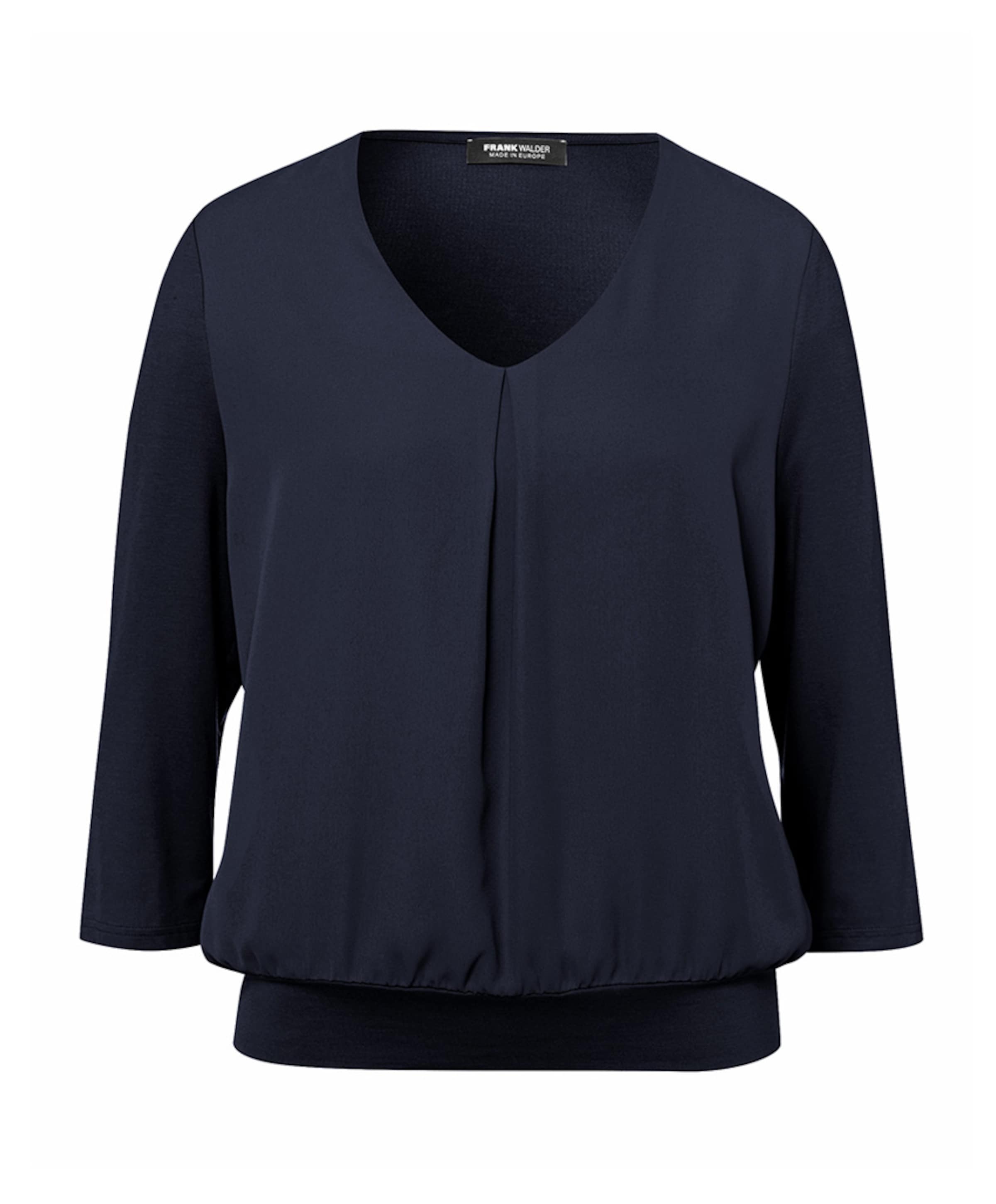 Dames longsleeve blauw